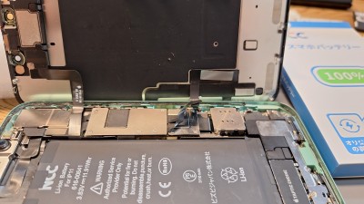iPhone 11 バッテリー交換 修理日誌